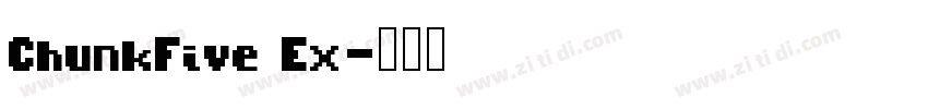 ChunkFive Ex字体转换